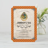 Harry Potter Birthday Kaart (Staand voorkant)