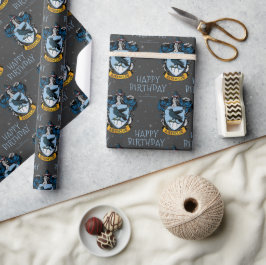 Harry Potter Birthday | Ravenclaw Chalkboard Cadeaupapier