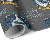 Harry Potter Birthday | Ravenclaw Chalkboard Cadeaupapier (Rol Hoek)