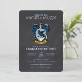 Harry Potter Birthday | Ravenclaw Chalkboard Kaart (Staand voorkant)
