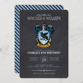Harry Potter Birthday | Ravenclaw Chalkboard Kaart