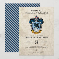 Harry Potter Birthday | Ravenclaw-uitnodiging