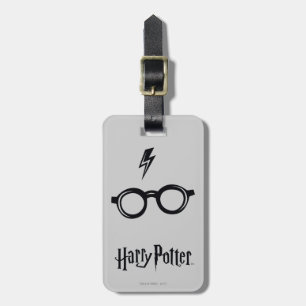 Harry Potter   Bliksem en bril Bagagelabel
