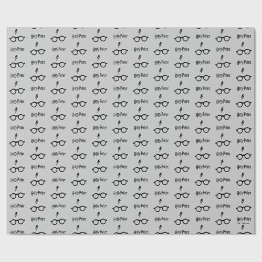 Harry Potter | Bliksem en bril Cadeaupapier (Vlak)