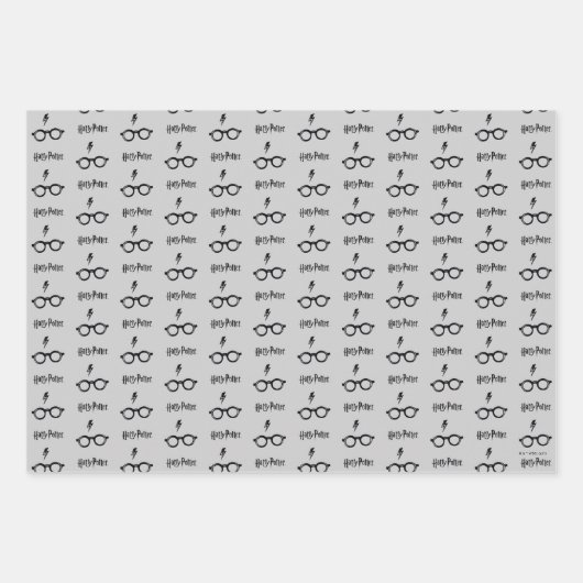 Harry Potter | Bliksem en bril Inpakpapier Vel (Voorkant)