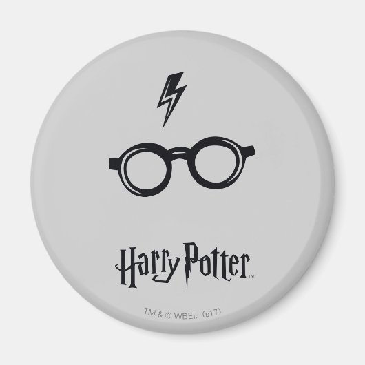 Harry Potter | Bliksem en bril Magneet (Voorkant)