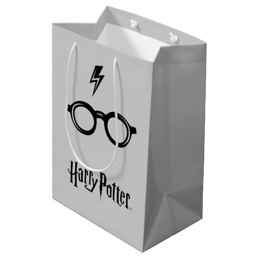Harry Potter | Bliksem en bril Medium Cadeauzakje (Achterkant Gekanteld)