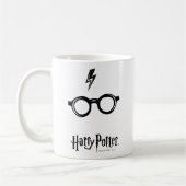 Harry Potter | Bliksemlitteken en Bril Koffiemok (Links)