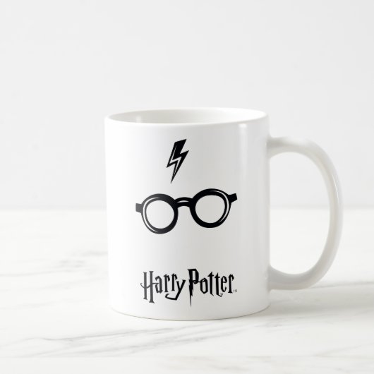 Harry Potter | Bliksemlitteken en Bril Koffiemok (Rechts)