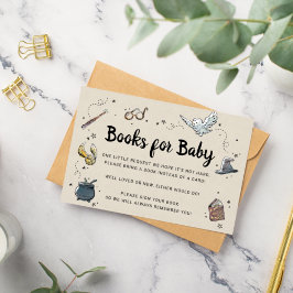 Harry Potter - Boeken voor Baby Uitnodiging