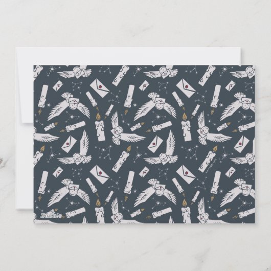 HARRY POTTER™ Boom - Prettige Feestdagen - Foto Feestdagenkaart (Achterkant)