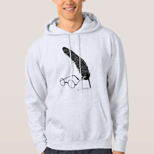 Harry Potter | Bril en ganzenveer Hoodie (Voorkant)