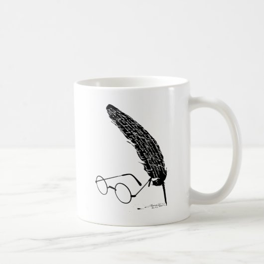 Harry Potter | Bril en ganzenveer Koffiemok (Rechts)