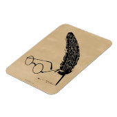 Harry Potter | Bril en ganzenveer Magneet (Linkerzijde)