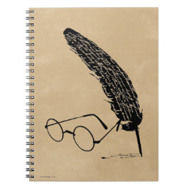Harry Potter | Bril en ganzenveer Notitieboek