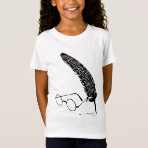 Harry Potter Bril en ganzenveer T-shirt
