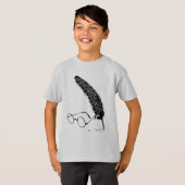 Harry Potter | Bril en ganzenveer T-shirt (Voorkant volledig)