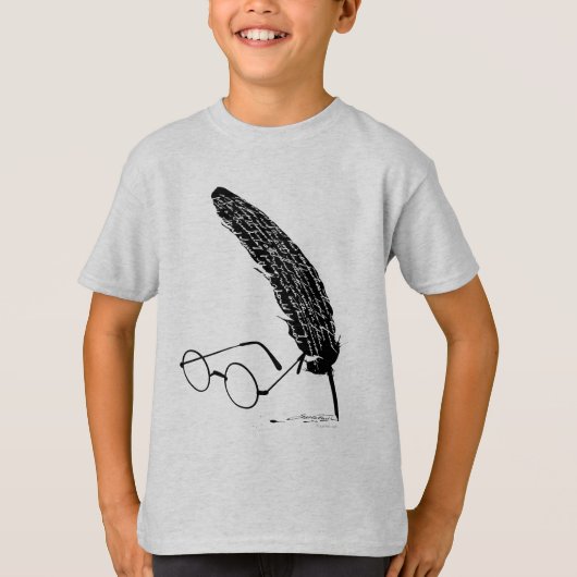 Harry Potter | Bril en ganzenveer T-shirt (Voorkant)