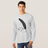 Harry Potter | Bril en ganzenveer T-shirt (Voorkant volledig)