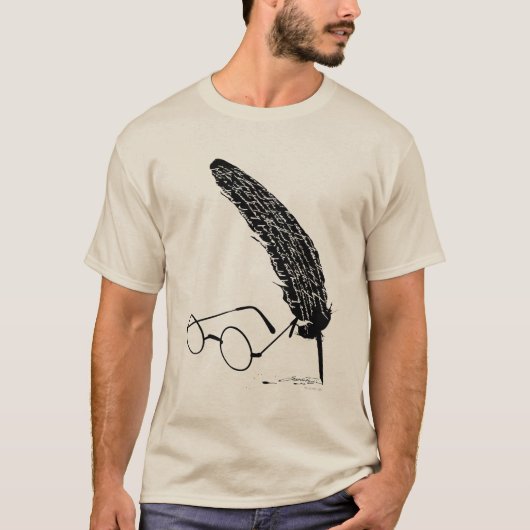 Harry Potter | Bril en ganzenveer T-shirt (Voorkant)