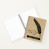 Harry Potter | Bril en ganzenveer tekening Notitieboek (Binnen)