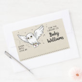 HARRY POTTER™ Cadeau Baby Shower Boekplaat Rechthoekige Sticker (Envelop)