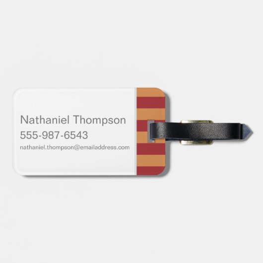 Harry Potter Cartoon Character Art Bagagelabel (Achterkant horizontaal)