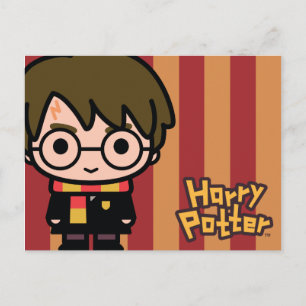 Harry Potter Cartoon Character Art Briefkaart