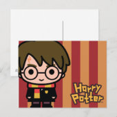 Harry Potter Cartoon Character Art Briefkaart (Voorkant / Achterkant)