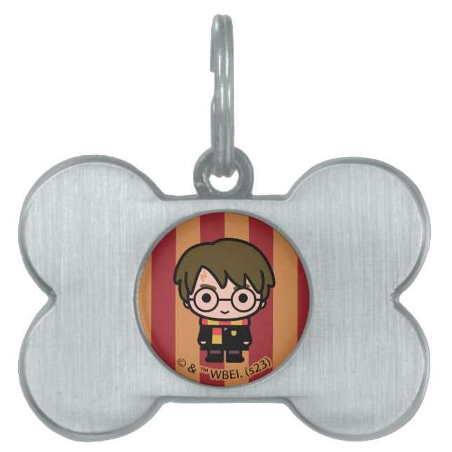 Harry Potter Cartoon Character Art Huisdieren Naamplaatje (voorkant)