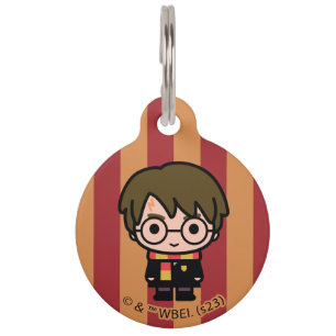 Harry Potter Cartoon Character Art Huisdierpenning