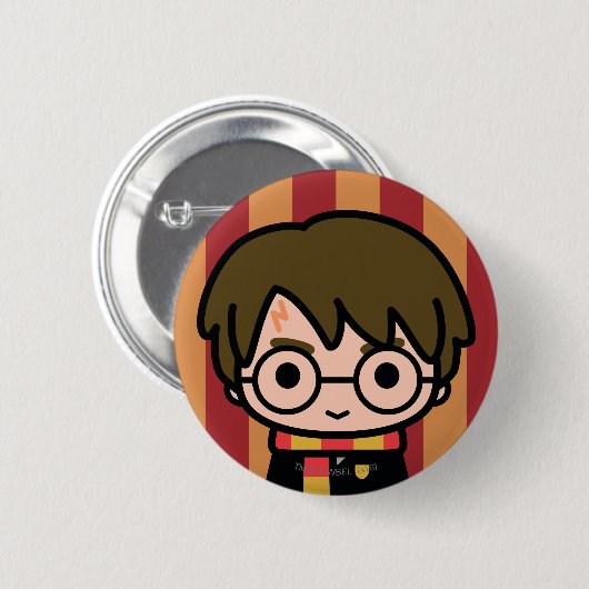 Harry Potter Cartoon Character Art Ronde Button 5,7 Cm (Voorkant /achterkant)