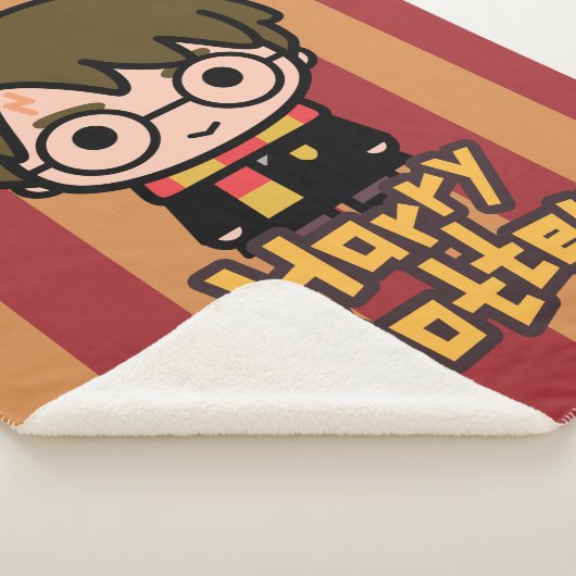 Harry Potter Cartoon Character Art Sherpa Deken (3/4)