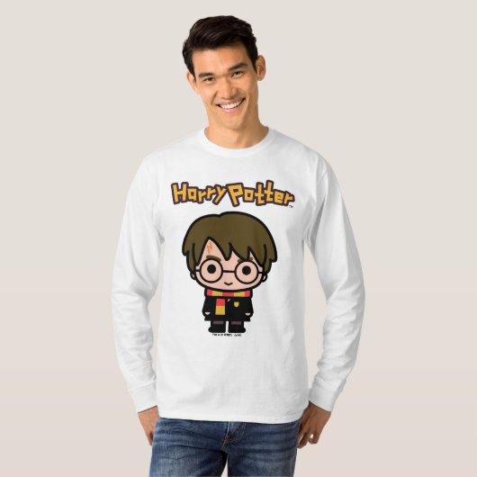 Harry Potter Cartoon Character Art T-shirt (Voorkant volledig)