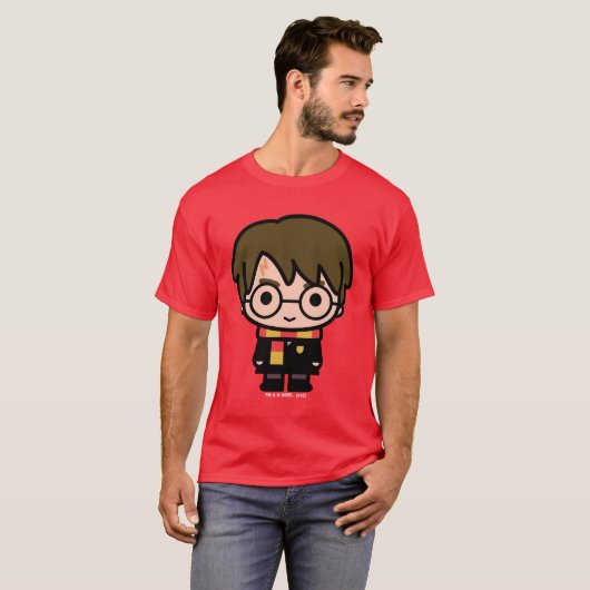 Harry Potter Cartoon Character Art T-shirt (Voorkant volledig)