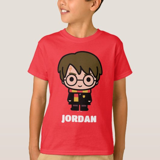 Harry Potter Cartoon Character Art T-shirt (Voorkant)