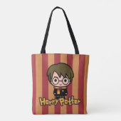 Harry Potter Cartoon Character Art Tote Bag (Achterkant)