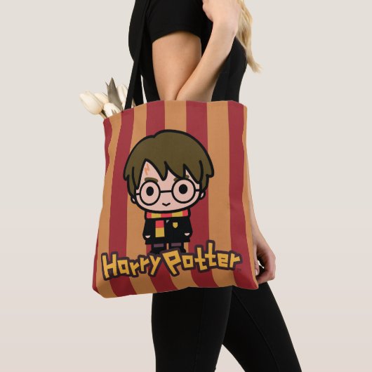 Harry Potter Cartoon Character Art Tote Bag (Dichtbij)