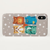 HARRY POTTER™ | CARTOON HOGWARTS™ HUISEN Case-Mate iPhone CASE (Achterkant (horizontaal))