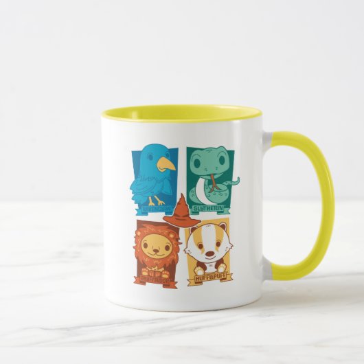 HARRY POTTER™ | CARTOON HOGWARTS™ HUISEN MOK (Rechts)