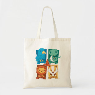 HARRY POTTER™   CARTOON HOGWARTS™ HUISEN TOTE BAG