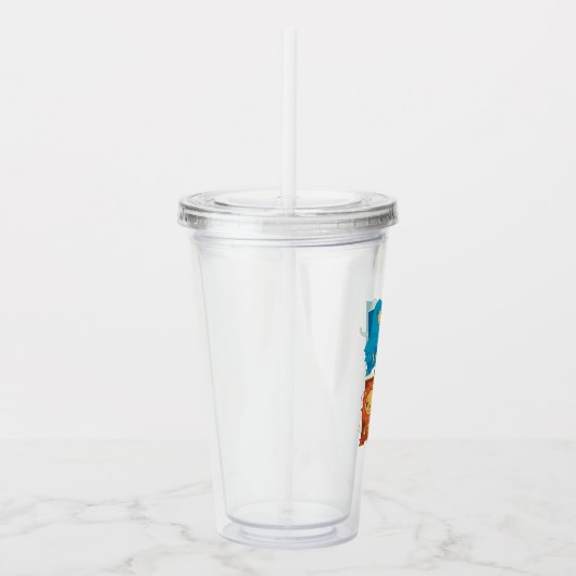 HARRY POTTER™ | CARTOON HOGWARTS™ HUISS ACRYL DRINKBEKER (Rechts)