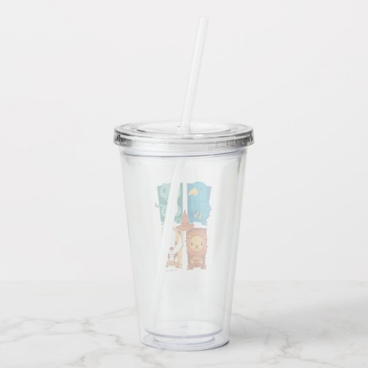 HARRY POTTER™ | CARTOON HOGWARTS™ HUISS ACRYL DRINKBEKER