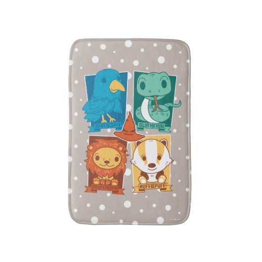 HARRY POTTER™ | CARTOON HOGWARTS™ HUISS BADMAT (Voorkant Verticaal)