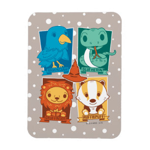 HARRY POTTER™   CARTOON HOGWARTS™ HUISS MAGNEET
