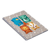 HARRY POTTER™ | CARTOON HOGWARTS™ HUISS NOTITIEBOEK (Rechterzijde)