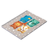 HARRY POTTER™ | CARTOON HOGWARTS™ HUISS NOTITIEBOEK (Linkerzijde)