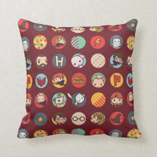 Harry Potter Cartoon Icons Patroon Kussen
