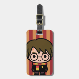 Harry Potter Cartoon Karakter Kunst Bagagelabel