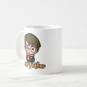 Harry Potter Cartoon Karakter Kunst Koffiemok (Voorkant links)
